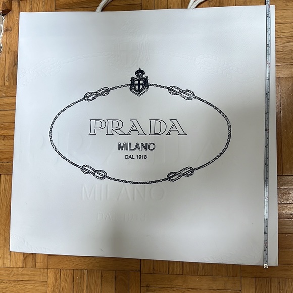 PRADA shopping paper bag, 16” x 16” - Picture 7 of 7